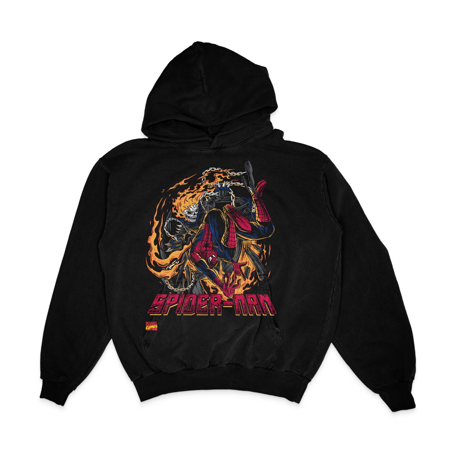 Spider-Man vs Ghost Rider Hoodie